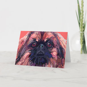 Cartão De Festividades Pekingese Bright Cards Saudáveis