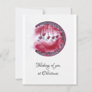 Cartão De Festividades Pensando em você