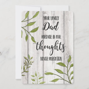 Cartão De Festividades pensando em você condolências enlutadas amadas pel