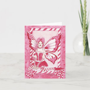 Cartão De Festividades Peppermint Notecard