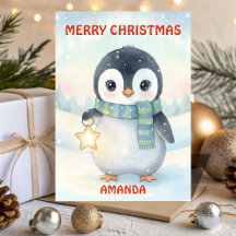 Pequeno Pinguim Mágico de Natal para Crianças