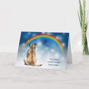 Cartão De Festividades Perda de Luzes Noturnas de Cachorro Mastiff Simpat