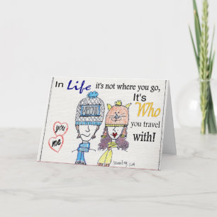 Cartão De Festividades Perfect Match Couples