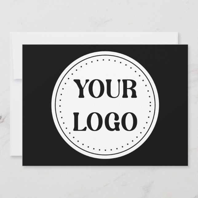 Cartão De Festividades Personalizado, elegante, moderno e minimalista (Frente)