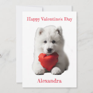 Cartão De Festividades Personalizar Namorados de puppy fumado