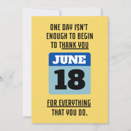 CARTÃO DE FESTIVIDADES PERSONALIZE OBRIGADO POR HOMENS 