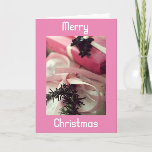 CARTÃO DE FESTIVIDADES PESSOAS ESPECIAIS DE TEMPO DO NATAL (Frente)