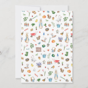 Cartão De Festividades Peter, o Coelho