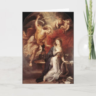 Cartão De Festividades Peter Paul Rubens - o aviso