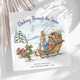 Cartão De Festividades Peter Rabbit Magical Christmas