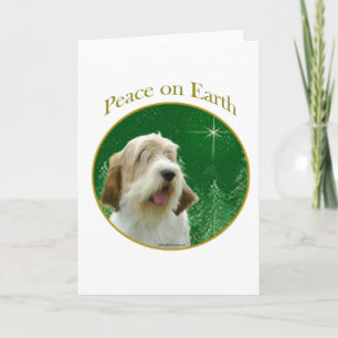 Cartão De Festividades Petit Basset Griffon Venden Peace
