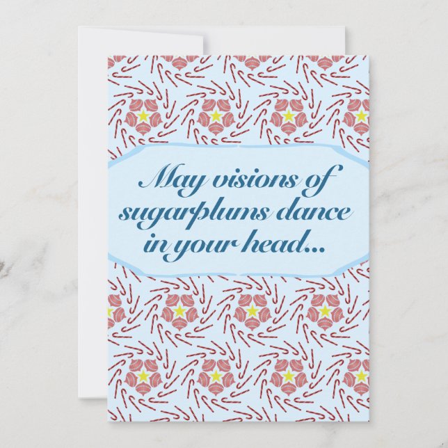 Cartão De Festividades Pica-roda de Natal (Frente)