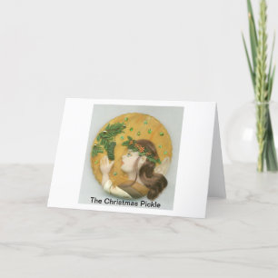 Cartão De Festividades Pickle de Natal JL Biel 2010