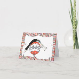 Cartão De Festividades Pilates Balanced Holiday