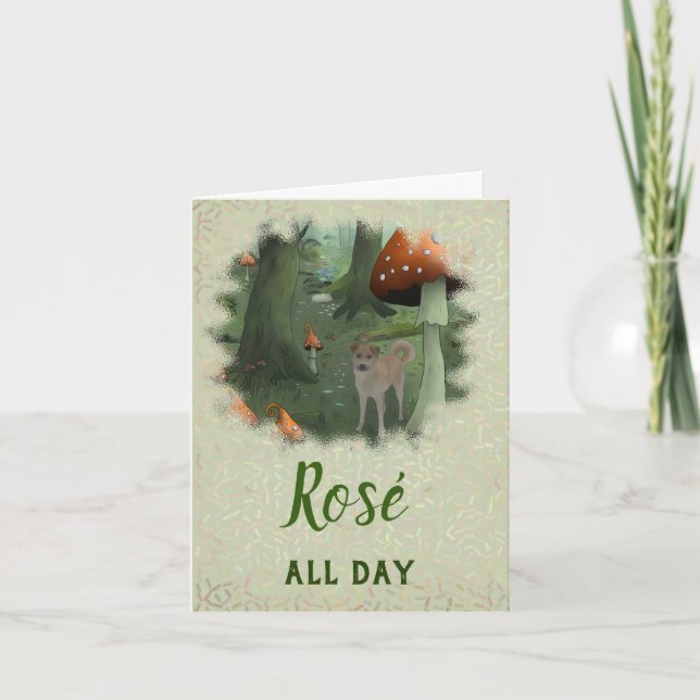 Cartão De Festividades Pilzwald (Frente)