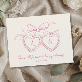 Cartão De Festividades Pingente Personalizado para Aniversário de Casal M