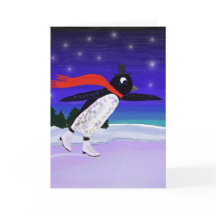 Pinguim de patinagem