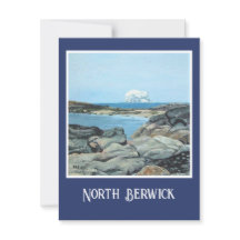 Pintura a óleo de arte fino da Escócia North Berwi