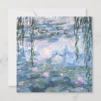Pintura Impressionista de Lírios Aquáticos de Clau