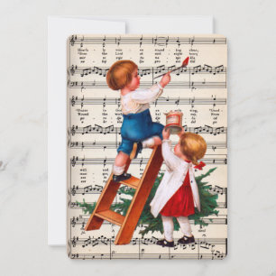 Cartão De Festividades Pintura infantil