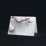 Cartão De Festividades piquenique na neve<br><div class="desc">por leapdaze</div>