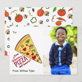 Cartão De Festividades Pizza Meu Dia de os namorados de Fotografia na Sal