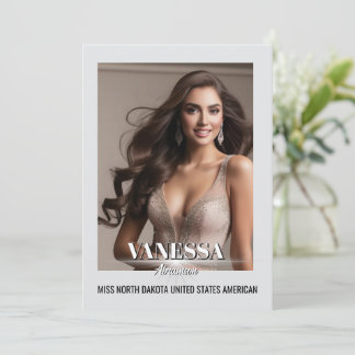 Cartão De Festividades Placa Autografada Shining Star Ultimate