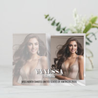 Placa Comp Autografo Pageant Fade Elegante