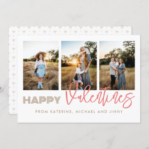 Cartão De Festividades Placa da Família de Colagem de Fotografias para Di