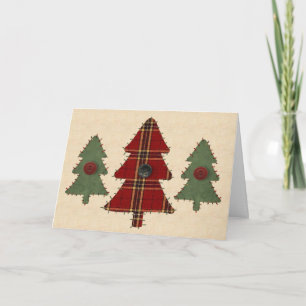 Cartão De Festividades Placa de Árvore de Natal para mastigar