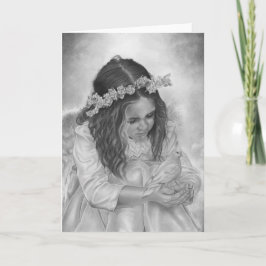 Cartão De Festividades Placa de benção de páscoa