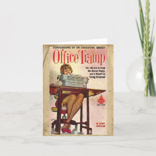 Cartão De Festividades Placa de Cobrir Vintage Book