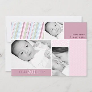 Cartão De Festividades Placa de Colagem de Fotos do felz pascoa