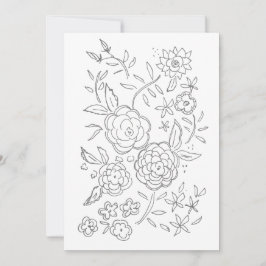 Cartão De Festividades Placa de cores para adultos do Rosa namorados