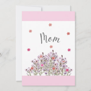 Cartão De Festividades Placa de Dia de as mães Momma Bird