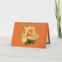 Cartão De Festividades Placa de Dia de as mães Vermelho Laranja Rosa cor 