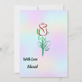 Cartão De Festividades Placa de dia de os namorados