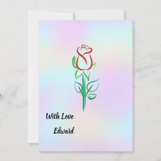 Cartão De Festividades Placa de dia de os namorados