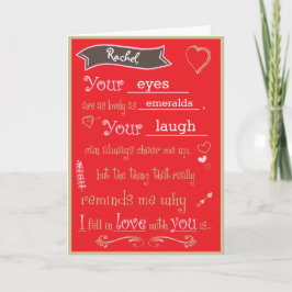 Cartão De Festividades Placa de dia de os namorados