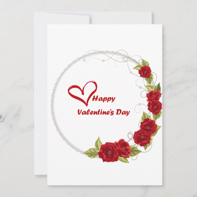 Cartão De Festividades placa de dia de os namorados (Frente)