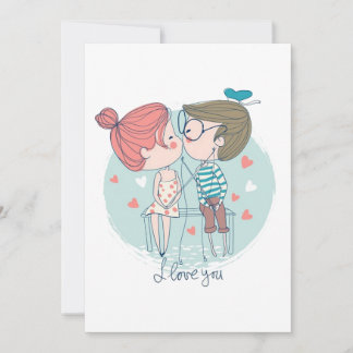 Cartão De Festividades placa de dia de os namorados