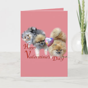 Cartão De Festividades Placa de dia de os namorados de Meus Pals Pom