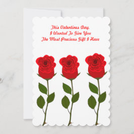 Cartão De Festividades Placa de Dia de os namorados de Presente Coração