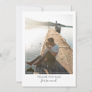 Cartão De Festividades Placa de Dia de os pais Elegante Moderna