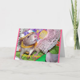 Cartão De Festividades Placa de felz pascoa