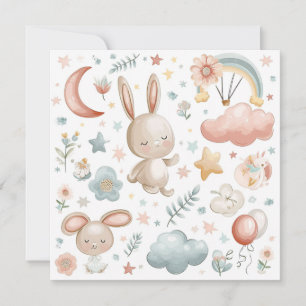 Cartão De Festividades Placa de felz pascoa, Presente no dia da Páscoa