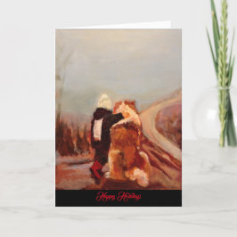 Cartão De Festividades Placa de Feriado 20245X7 "Melhores Amigos para Sem