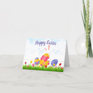 Cartão De Festividades Placa de feriado dobrada de 4" x 5,6" com Salto Hi