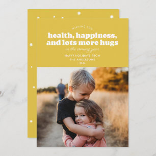 Cartão De Festividades Placa de Feriado (Mostarda) de Muito Mais Hugs