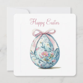 Cartão De Festividades Placa de feriado plana do felz pascoa